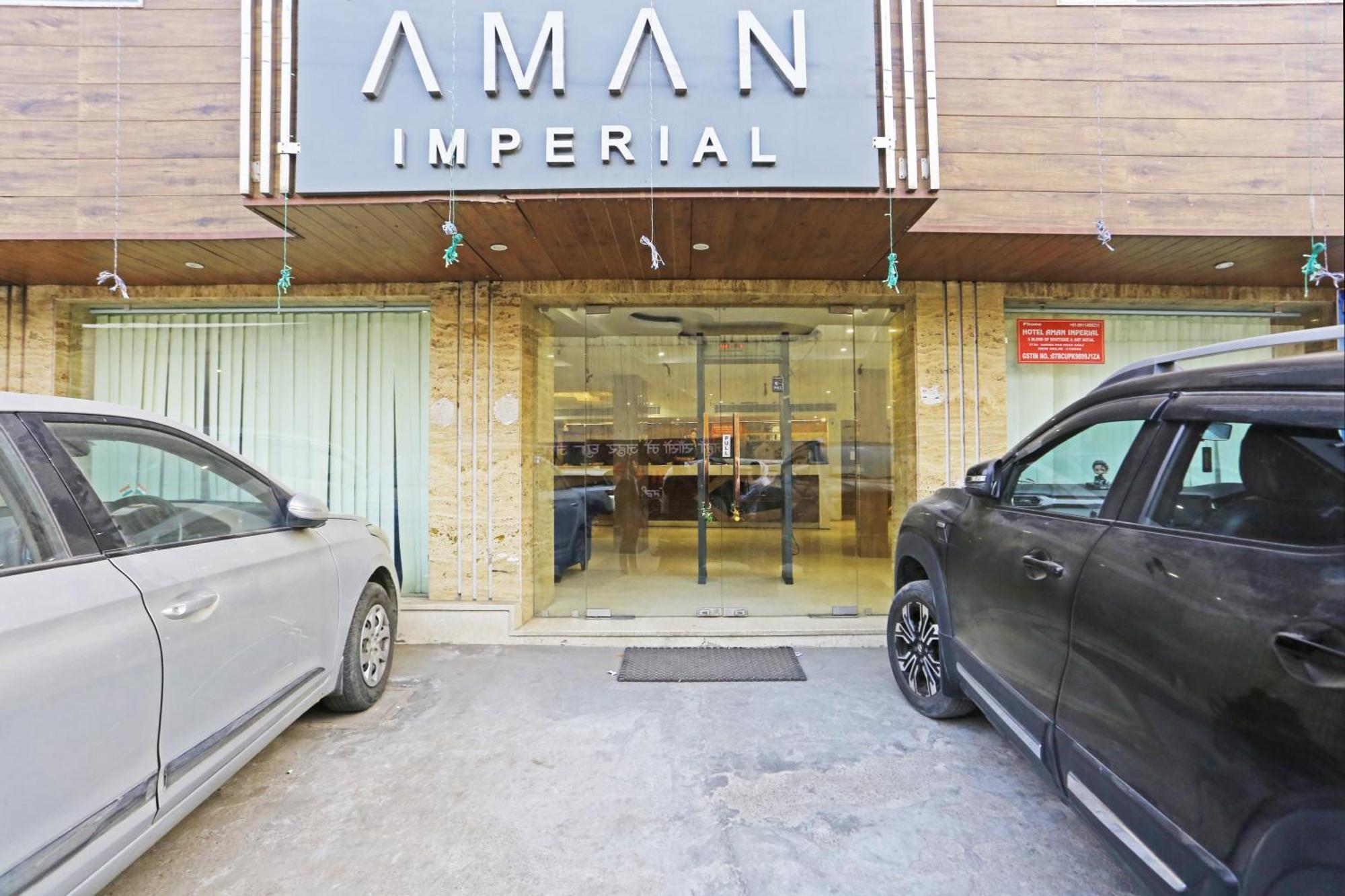 Hotel Aman Imperial Just A Minute Away From New Delhi Railway Station And Connaught Place Exterior foto