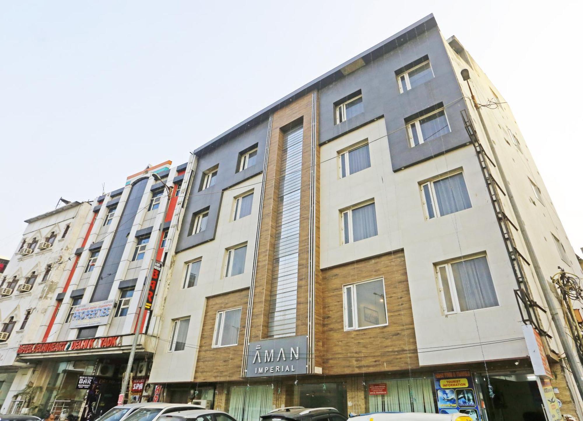 Hotel Aman Imperial Just A Minute Away From New Delhi Railway Station And Connaught Place Exterior foto